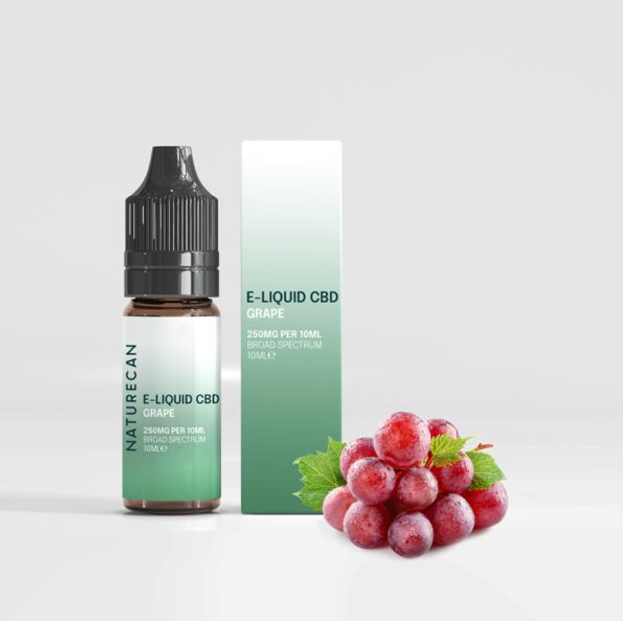 CBD e juice druva naturecan